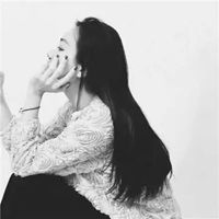 黑白美女头像侧脸头像唯美美女侧面黑白头像图片