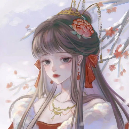 古风精美女生头像荒唐的不是岁月,是成长