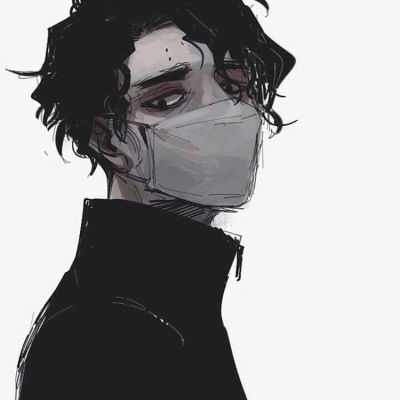 动漫男生伤感头像,俊美的侧脸盗取了你的心