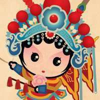 微信头像京剧美女微信头像图片大全