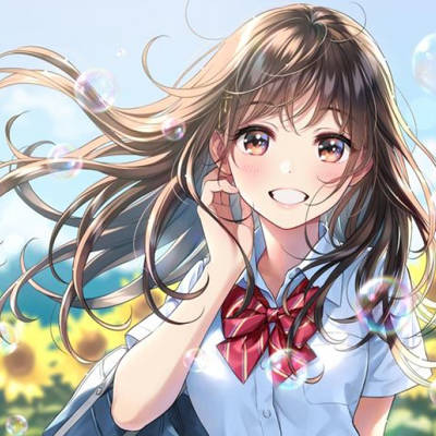 日本动漫头像少女图片可爱二次元动漫头像女