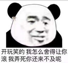 熊猫头套路表情包我要睡了,你要给我说晚安