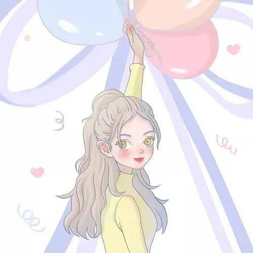 闺蜜头像卡通头像锁在轮回