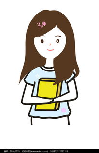 原创卡通女教师卡通女孩
