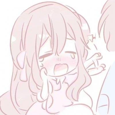 情侣头像卡通呆萌一对两张2020二次元情侣头像一男一女萌