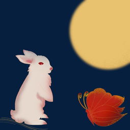 中秋节手绘插画兔子图片素材其他格式下载动漫人物大全