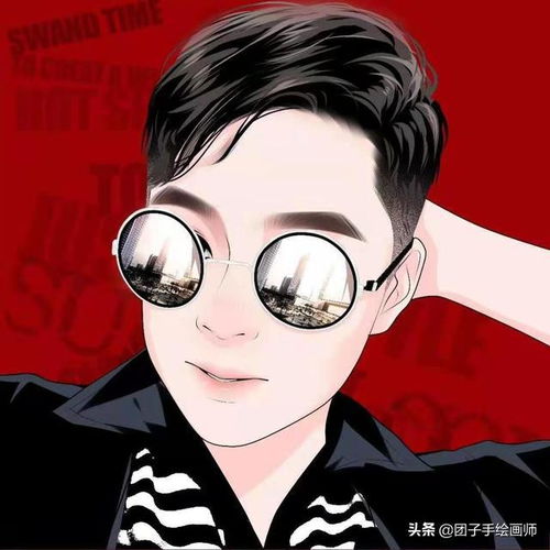 你的微信头像该换换了,减龄帅气幸运,三四十岁男人专属漫画