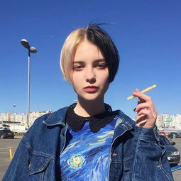 长发想娶,短发想嫁这位18岁的染发小仙女,根本就是位神奇的存在