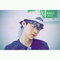 鹿晗白边头像那片海微信头像图片大全