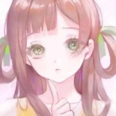 闺蜜头像动漫一对萌萌哒二次元闺蜜头像一左一右