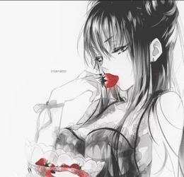再求唯美的动漫女生图片,可以做头像的,最好是插画,只要看不出来是哪个动漫里的就行了,唯美