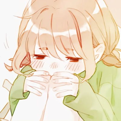 2023最新小清新绿衣女生动漫头像