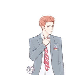 exo成员头像手绘小清新男生头像对回不去的时光说再见