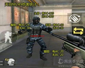 穿越火线枪战王者m249天羽全方位评测弹道伤害实测