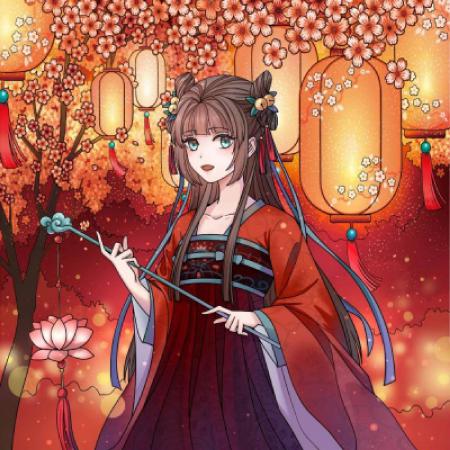女生qq古风动漫头像,太美了一看就会喜欢