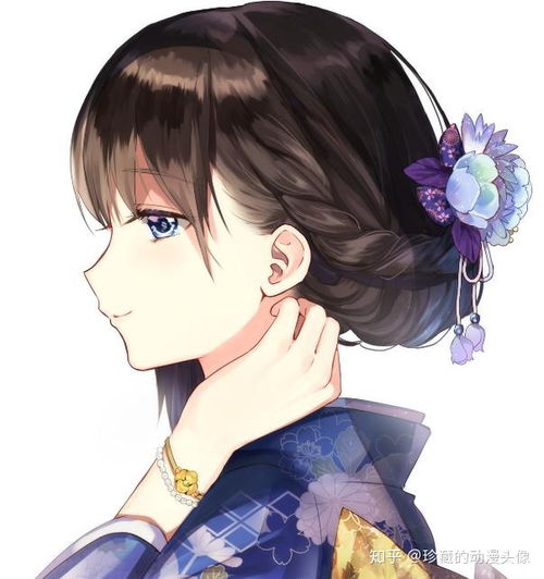 二次元和风女头像