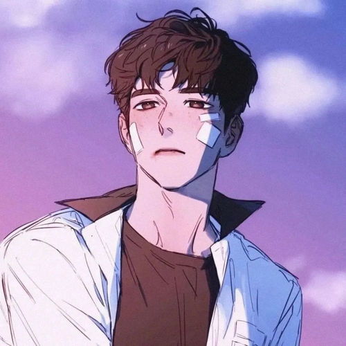帅气动漫男生头像爱你胜于昨日略匮明朝