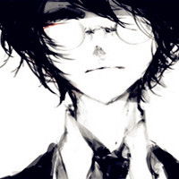 黑白卡通男生戴眼镜头像,做一个有文化的男人