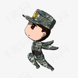 卡通军人素材图片免费下载高清装饰图案png千库网图片编号3104977