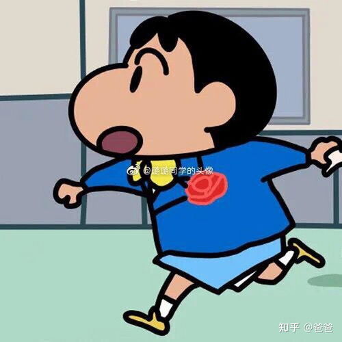 呆萌可爱卡通头像情侣德田有希
