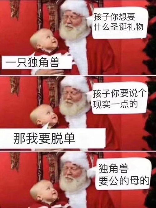 圣诞节搞笑表情包有年轻妹子一起过圣诞节吗