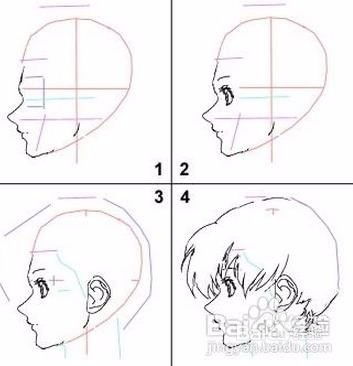 动漫人物绘画教程