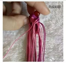 手工编绳卡通动物之金鱼挂饰教程