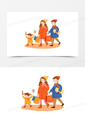 一家三口卡通素材一家三口卡通图片一家三口卡通免费模板下载熊猫办公