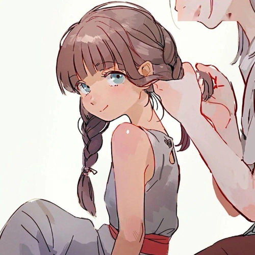 个性动漫闺蜜头像