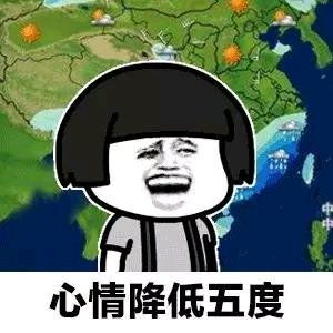抖音天气预报说想你了表情包