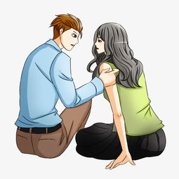 情人节情侣男女朋友比心爱恋图片素材其他格式下载动漫人物大全
