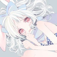 请问谁有银色长发的动漫美少女图