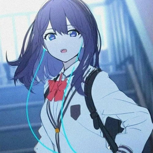 2024头像女生卡通雨下吧