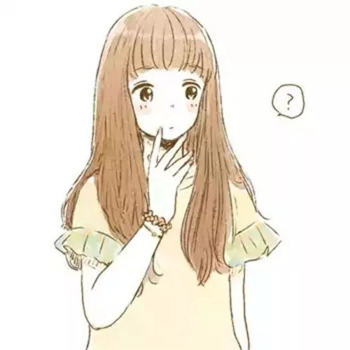 韩国女生头像甜美可爱卡通爱情大赢家