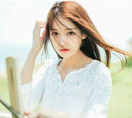 女生头像,不是侧面背面,不是动漫,比如