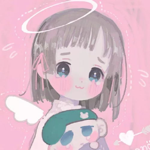 2024头像女生卡通偷偷看