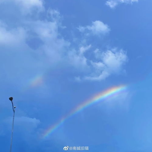 暴雨黄色预警雷电预警生效中深圳人,今晨拍到彩虹了吗