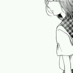 qq黑白简约漫画头像黑白头像qq头像大全qq志乐园