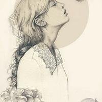 动漫素描图片简单的帅气男生带眼镜