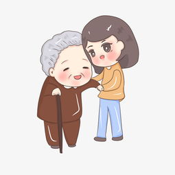 奶奶图片卡通人物头像动画