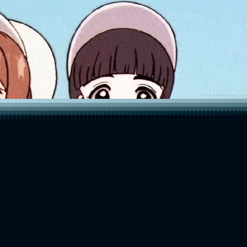 魔卡少女樱小樱和知世闺蜜动漫头像来了