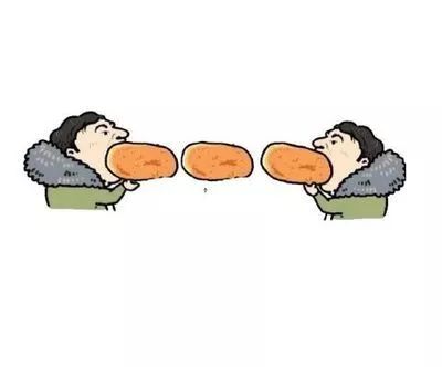 每日表情王思聪吃热狗