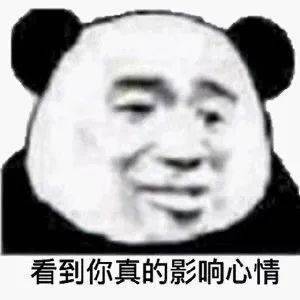 日常斗图熊猫头表情包