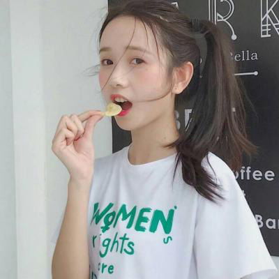 小清新头像女可爱真人微信头像唯美清新图片