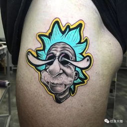 你喜欢这样的卡通写实纹身吗