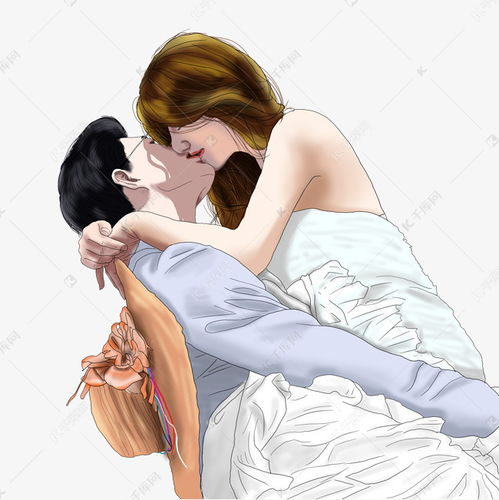 卡通人物手牵手情侣浪漫情侣情人节婚博会素材图片免费下载千库网