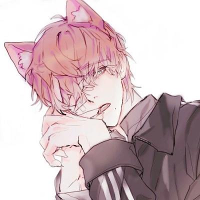 男生微信文艺卡通头像二次元