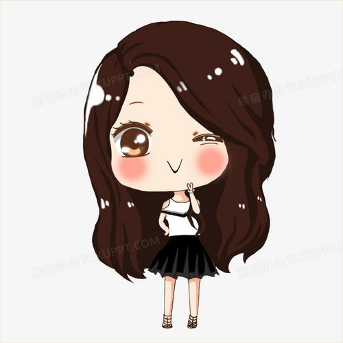 美女头像卡通人物萌图俄罗斯