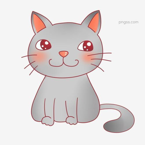 可爱卡通动物灰色猫咪图片大小3000x3000px图片尺寸988.69kb来自png搜索网pngss.com免费免扣png素材下载宠物动漫动物儿童插画灰色卡通漫画卡通手绘可爱猫咪清新童趣小灰猫印花