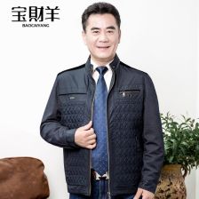 茄克男装休闲中老年人